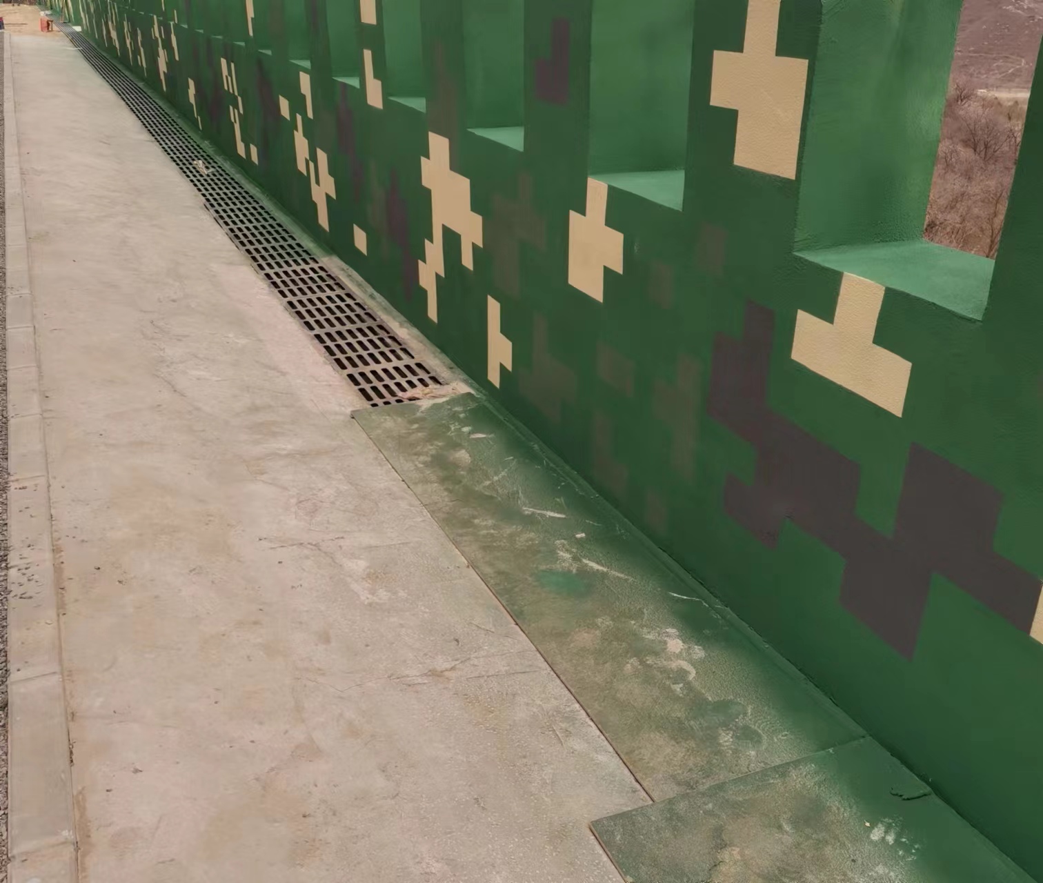 迪庆围墙迷彩喷涂,数迷彩漆